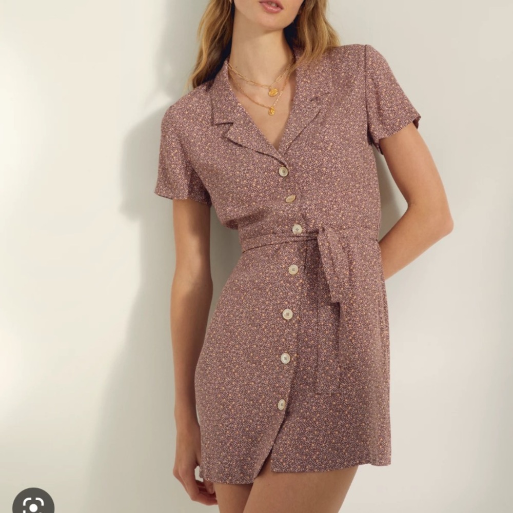 Wilfred floral shirt dress size small